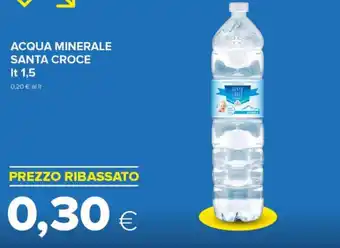 Tigre ACQUA MINERALE SANTA CROCE lt 1,5 offerta