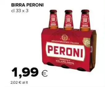 Tigre BIRRA PERONI cl 33 x 3 offerta