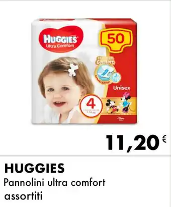 HUGGIES Pannolini ultra comfort assortiti