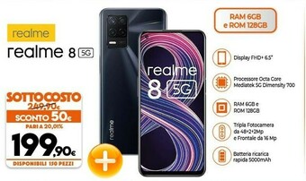 Expert Realme 8 5G offerta