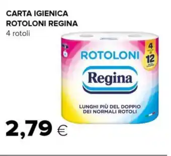 Tigre CARTA IGIENICA ROTOLONI REGINA 4 rotoli offerta