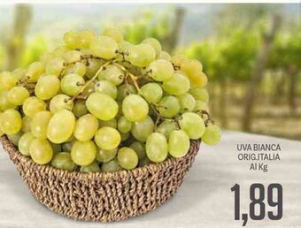 Supermercati Piccolo Uva Bianca Orig. Italia offerta