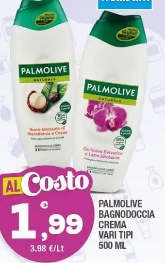Splendidi e Splendenti PALMOLIVE BAGNODOCCIA CREMA VARI TIPI 500 ML offerta