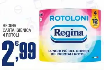 REGINA CARTA IGIENICA 4 ROTOLI