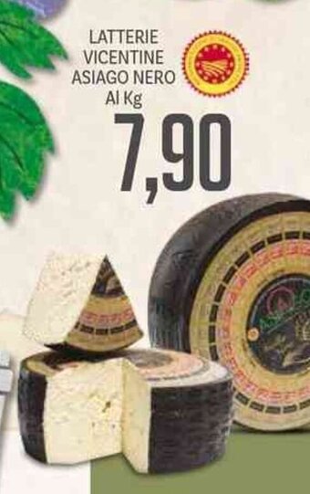 Supermercati Piccolo Latterie Vicentine Asiago Nero offerta