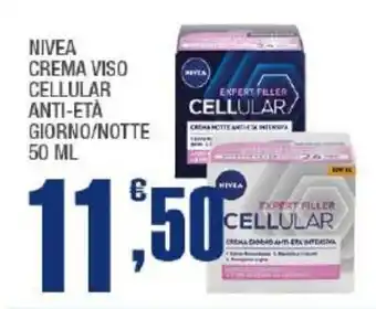 Splendidi e Splendenti NIVEA CREMA VISO CELLULAR ΑΝΤΙ-ΕΤΑ GIORNO/NOTTE 50 ML offerta