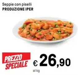 Iper La Grande Seppie con piselli PRODUZIONE IPER offerta