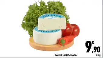 Conad City CACIOTTA NOSTRANA offerta