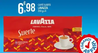 Iper Nonna Isa CAFFÈ SUERTE LAVAZZA 250 gx4 offerta