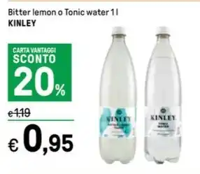 Bitter lemon o Tonic water 1 l KINLEY