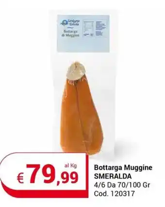 Bottarga Muggine SMERALDA 4/6 70/100 Gr