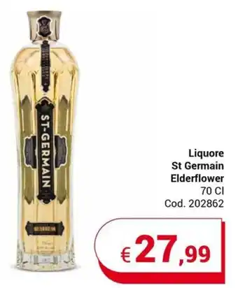 Centro Cash Liquore St Germain Elderflower 70 Cl. offerta