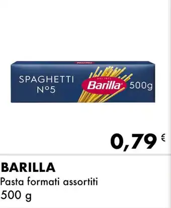 Iper Tosano BARILLA Pasta formati assortiti 500 g offerta