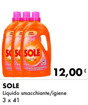 Iper Tosano SOLE Liquido smacchiante/igiene 3 x 41 offerta