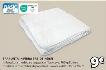 JYSK TRAPUNTA IN FIBRA BREIDTINDEN offerta
