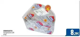C+C Cash and Carry GRANGUSTO Gorgonzola 1/8 offerta