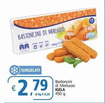 Alter Discount Bastoncini di Merluzzo IGELA 450 g offerta