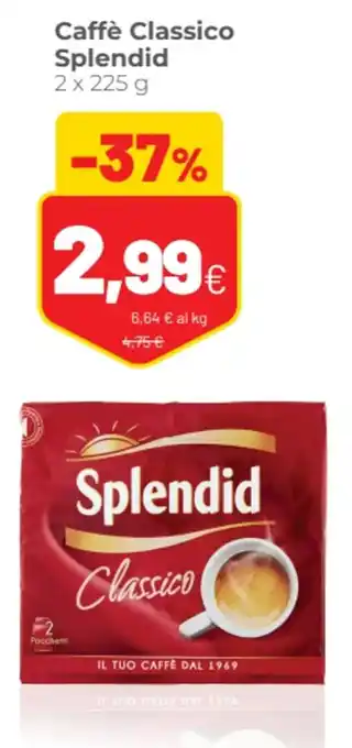 Caffè Classico Splendid 2 x 225 g