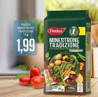 Supermercati Piccolo Findus Minestrone Tradizione 1 kg offerta