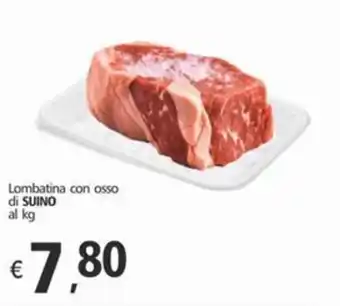 Lombatina con osso di SUINO