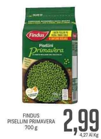 Supermercati Piccolo Findus Pisellini Primavera 700 g offerta