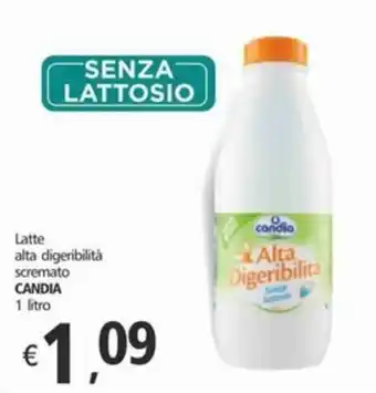 Alter Discount Latte alta digeribilità scremato CANDIA 1 litro offerta