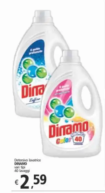 Alter Discount Detersivo lavatrice DINAMO vari tipi 40 lavaggi offerta