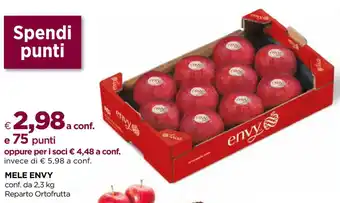 Unicoop MELE ENVY conf. da 2,3 kg offerta