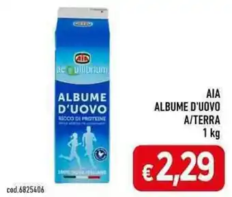 AIA ALBUME D'UOVO A/TERRA 1 kg