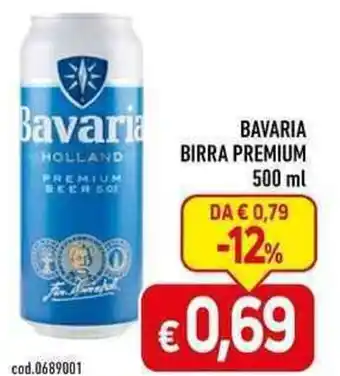 C+C maxigross BAVARIA BIRRA PREMIUM 500 ml offerta