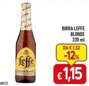 BIRRA LEFFE BLONDE 330 ml