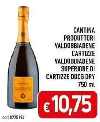 CANTINA PRODUTTORI VALDOBBIADENE CARTIZZE VALDOBBIADENE SUPERIORE DI CARTIZZE DOCG DRY 750 ml