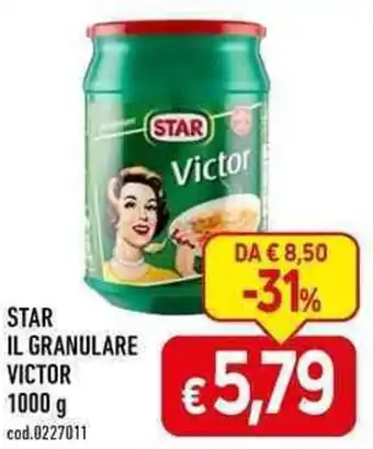C+C maxigross STAR IL GRANULARE VICTOR 1000 g offerta