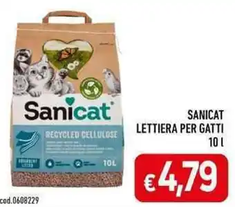 SANICAT LETTIERA PER GATTI 10 L