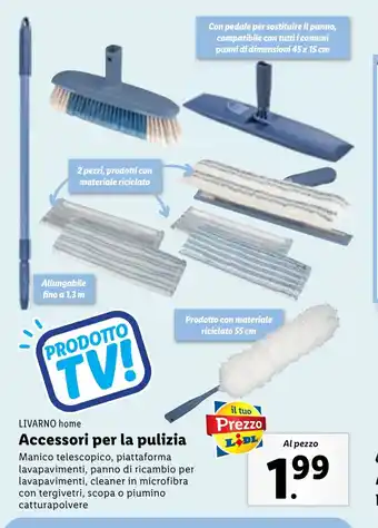Lidl LIVARNO home Accessori per la pulizia offerta