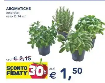 Esselunga AROMATICHE assortite, offerta