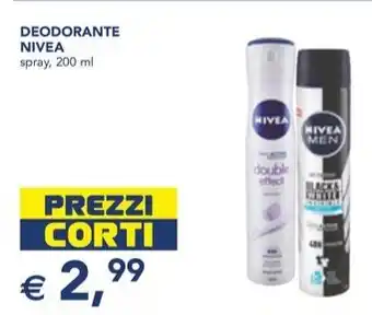 Esselunga DEODORANTE NIVEA spray, 200 ml offerta