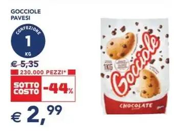 Esselunga GOCCIOLE PAVESI offerta
