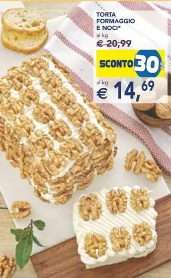 Esselunga TORTA FORMAGGIO E NOCI offerta