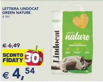 LETTIERA LINDOCAT GREEN NATURE 6 litri