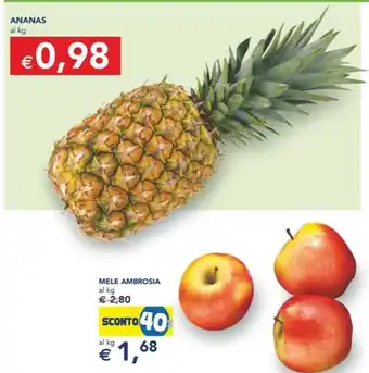 Esselunga MELE AMBROSIA al kg offerta