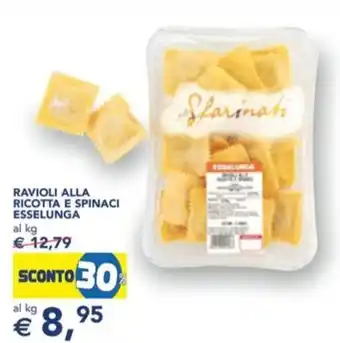 Esselunga RAVIOLI ALLA RICOTTA E SPINACI ESSELUNGA offerta