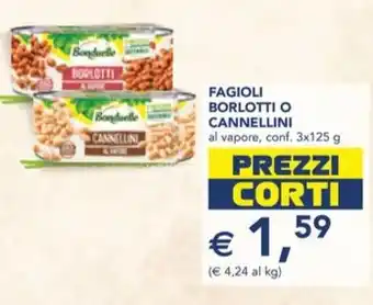 FAGIOLI BORLOTTI O CANNELLINI