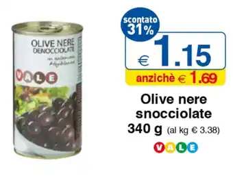 Olive nere snocciolate 340 g