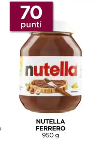 Unicoop NUTELLA FERRERO 950 g offerta