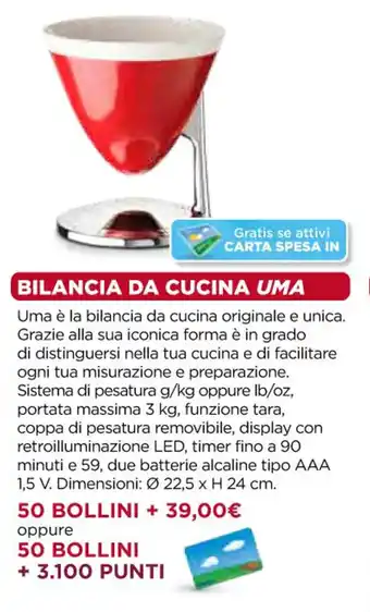 BILANCIA DA CUCINA UMA