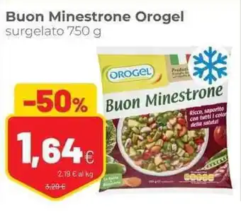 Coop Buon Minestrone Orogel surgelato 750 g offerta