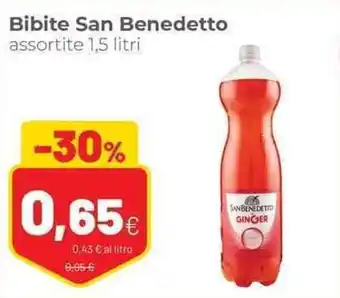 Coop Bibite San Benedetto assortite 1,5 litri offerta