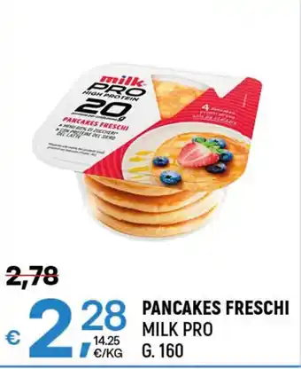 A&O PANCAKES FRESCHI MILK PRO G. 160 offerta