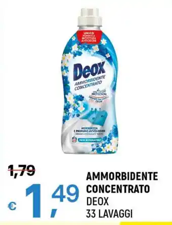 AMMORBIDENTE CONCENTRATO DEOX 33 LAVAGGI